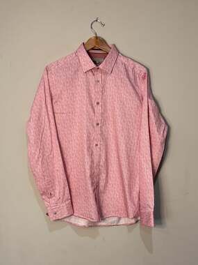 Ted Baker London Men's Long Sleeve Button Down Shirt Size 4
